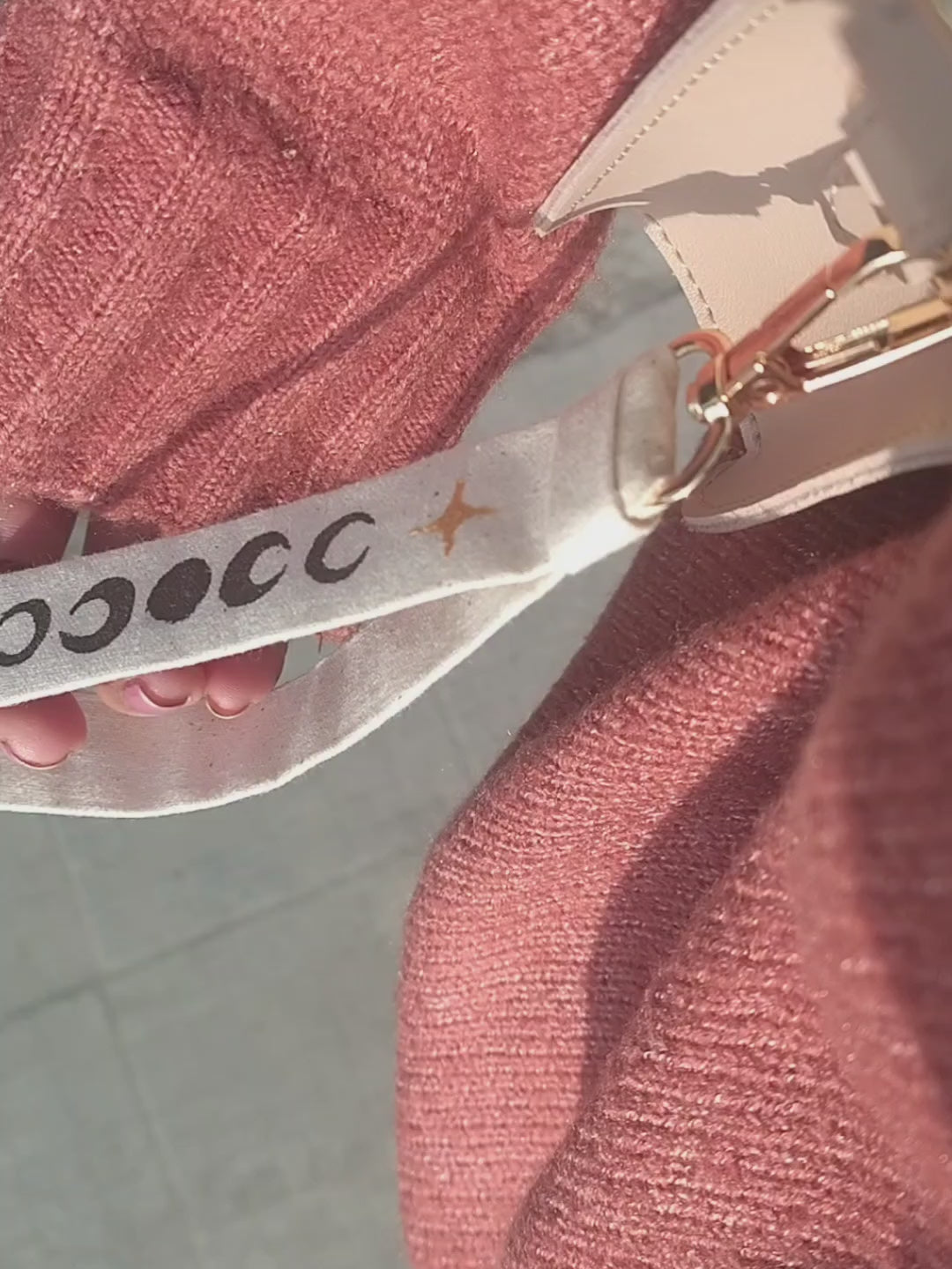 Hand-Painted Cosmic Holding Strap ✨