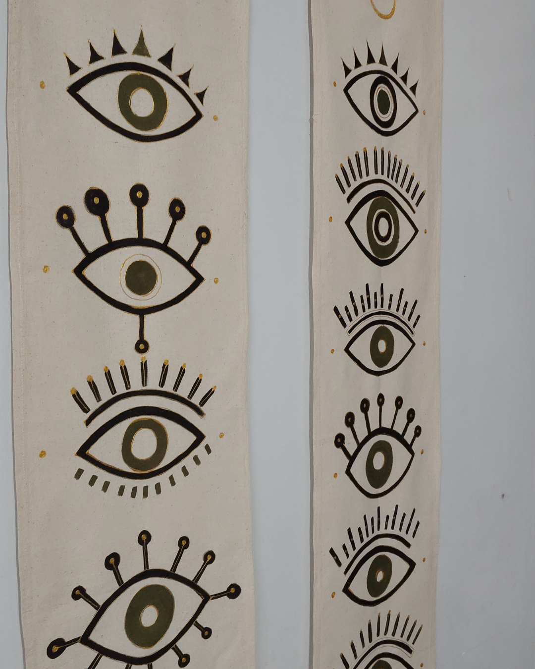 7 Evil Eye Harmony Wall Tapestry (pair)