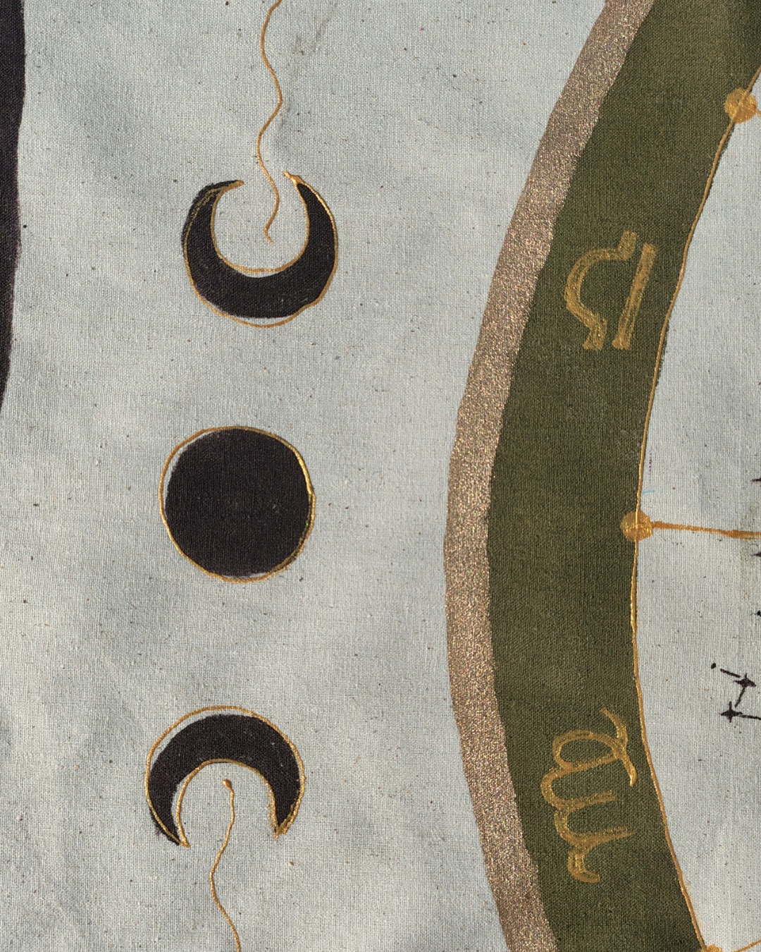 Celestial Zodiac Sun Wall Tapestry