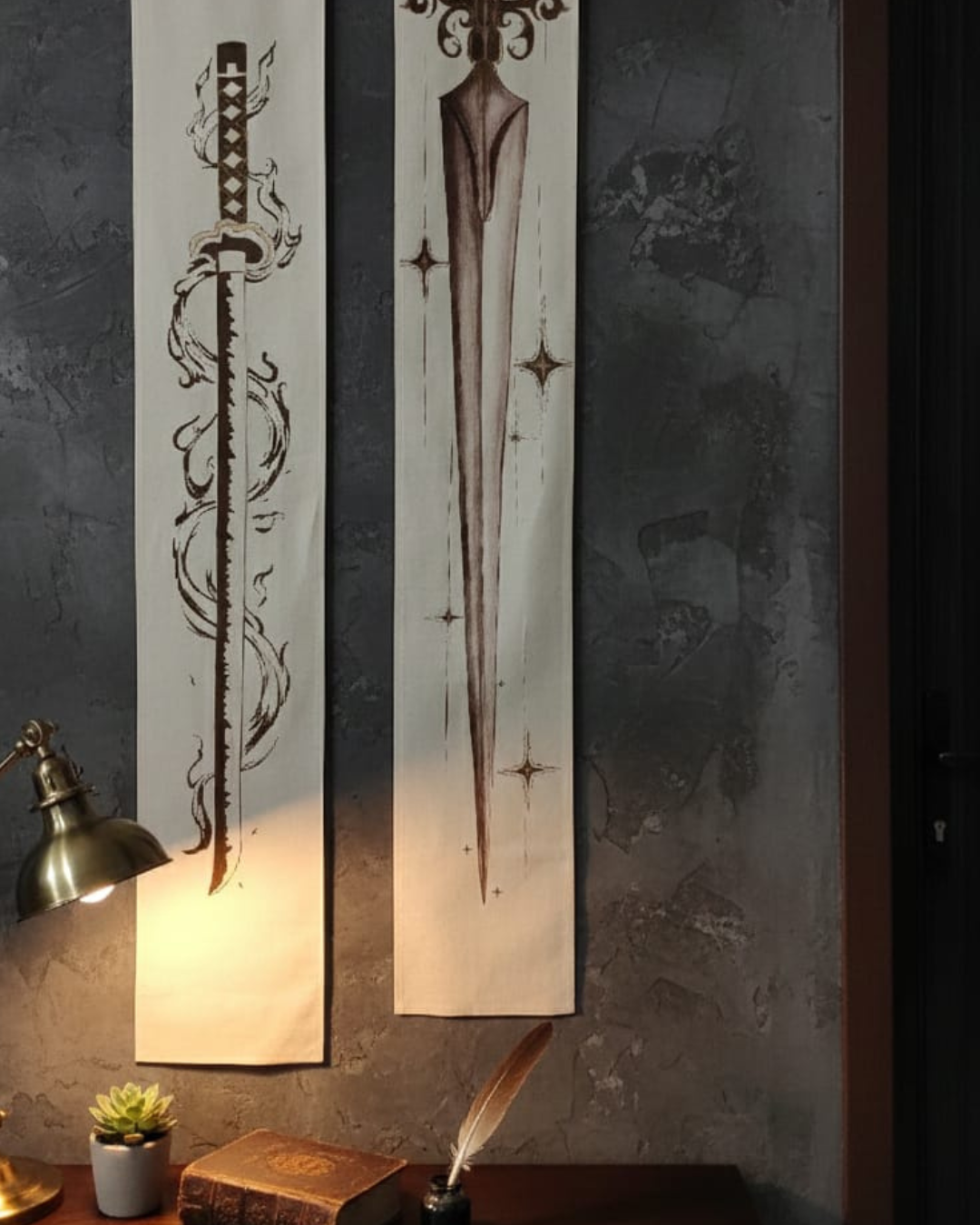 Celestial Blade Anime Wall Tapestry