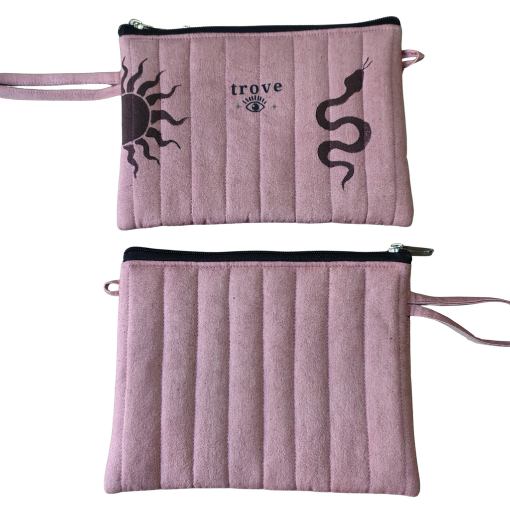 Celestial Mini Pouch – Soft Pink