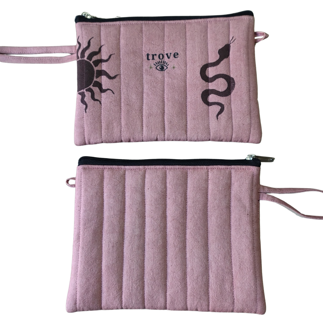 Celestial Mini Pouch – Soft Pink
