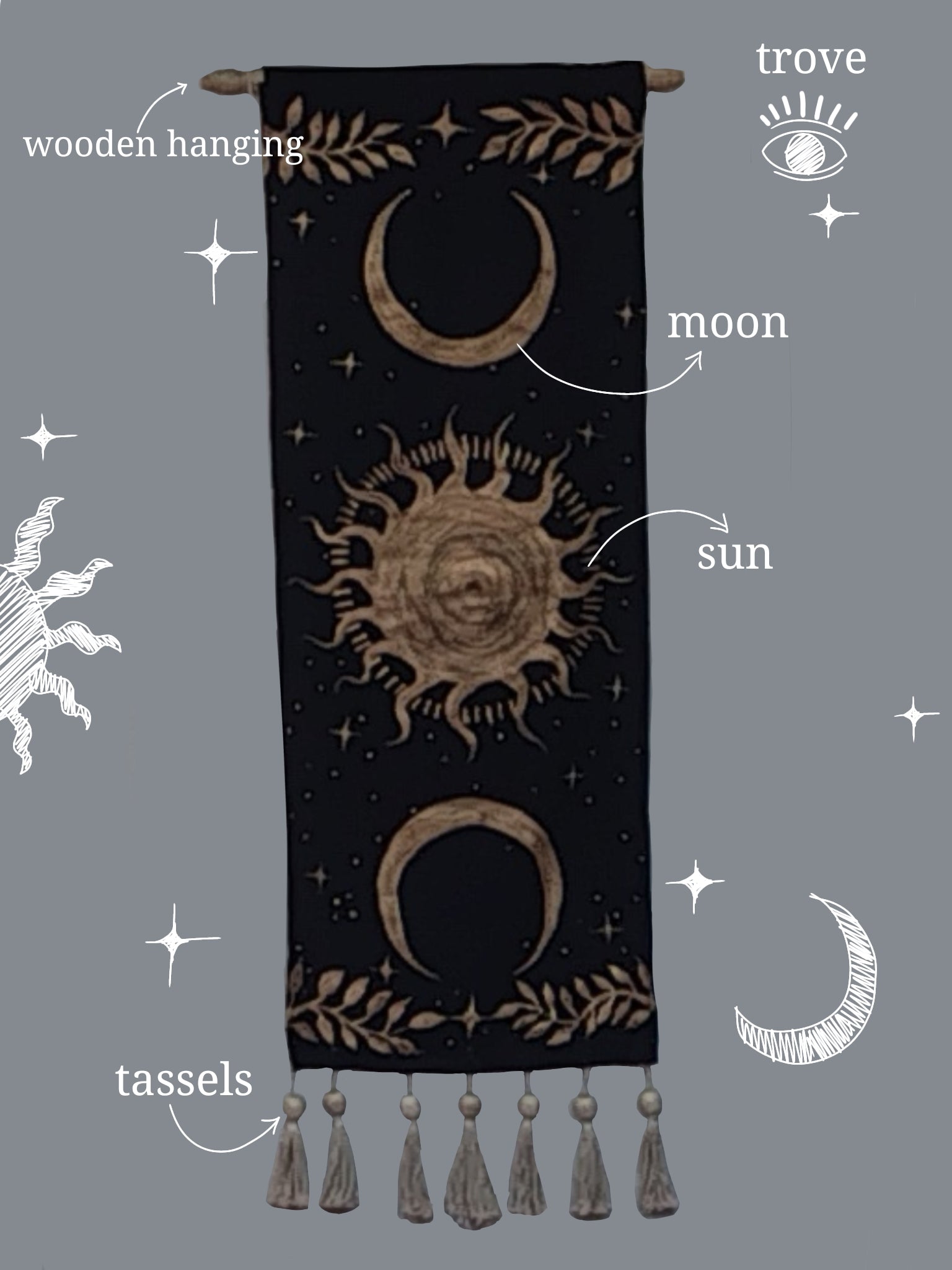 Sun & Moon Harmony Tapestry