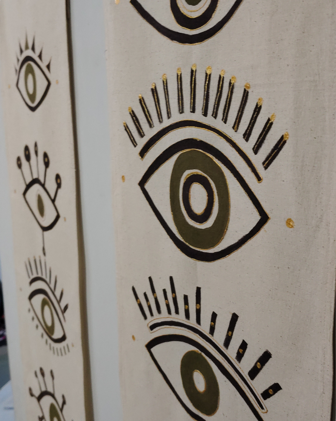 7 Evil Eye Harmony Wall Tapestry (pair)